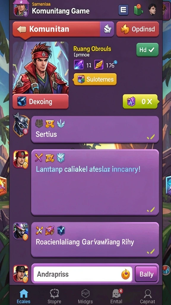 neko4d - Tampilan antarmuka yang sederhana dan intuitif.