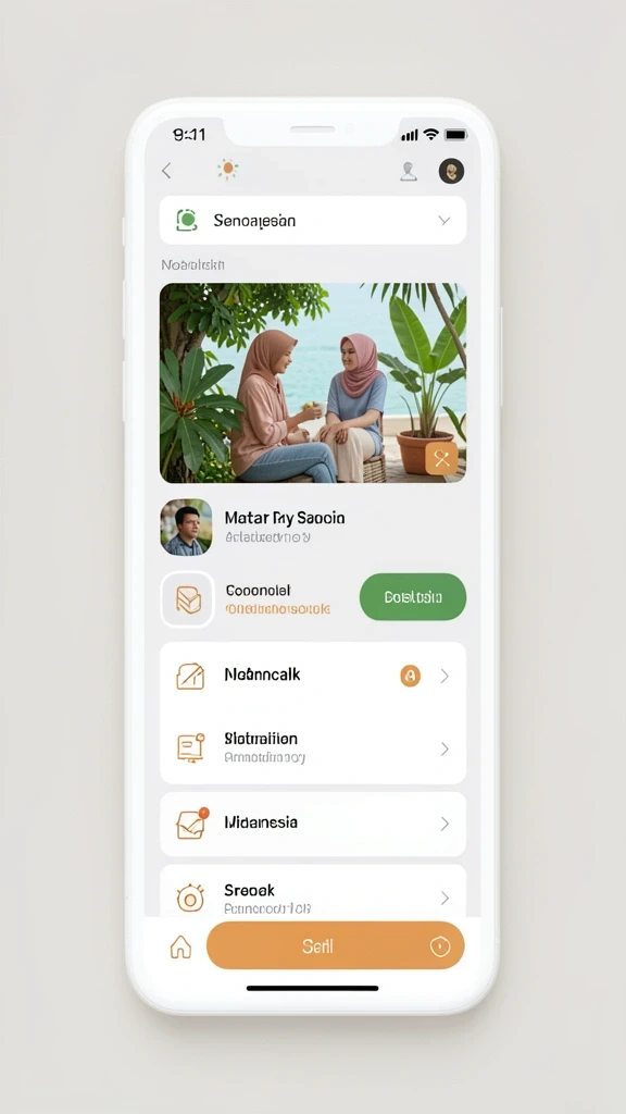 rebahin - Tampilan awal game yang menarik dan ramah pengguna.